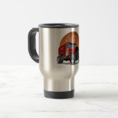 Gepersonaliseerd racewagen concept reisbeker (Voorkant links)
