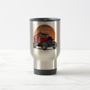 Gepersonaliseerd racewagen concept reisbeker
