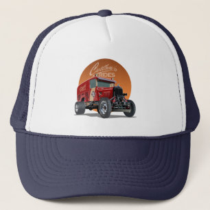 Gepersonaliseerd racewagen concept trucker pet