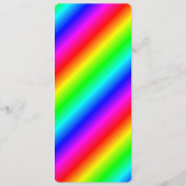 Gepersonaliseerd Rainbow Gradient Bladwijzer (Achterkant)
