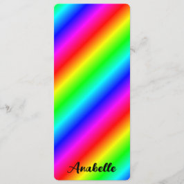 Gepersonaliseerd Rainbow Gradient Bladwijzer