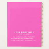 Gepersonaliseerd Realtor-Logo Planner (Achterkant)