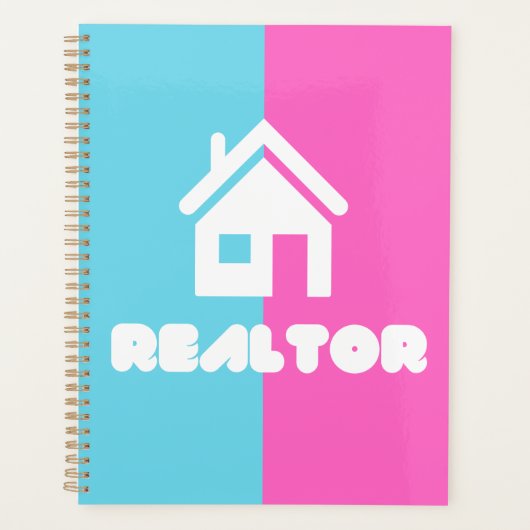 Gepersonaliseerd Realtor-Logo Planner (Voorkant)