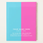 Gepersonaliseerd Realtor-Logo Planner (Achterkant)