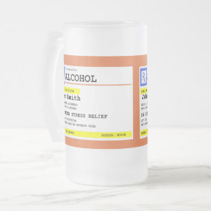 Gepersonaliseerd recept Humoureuze alcohol Matglas Bierpul