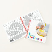 Gepersonaliseerd receptenboek (uw foto) notitieboek (Binnen)