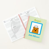 Gepersonaliseerd Receptenboek voor Kinderen Notitieboek (Binnen)