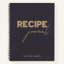 Gepersonaliseerd receptenjournaal | Indigoblauw