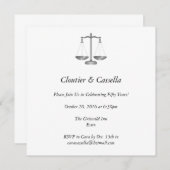 Gepersonaliseerd rechters kaart (Voorkant / Achterkant)