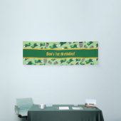 Gepersonaliseerd recyclingafval vrachtwagenpatroon spandoek (Beurs)