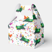 Gepersonaliseerd recyclingplatform voor vuilniswag bedankdoosjes (Achterkant)