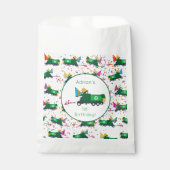 Gepersonaliseerd recyclingplatform voor vuilniswag bedankzakje (Voorkant)