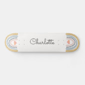Gepersonaliseerd regenboogskateboard persoonlijk skateboard (Horizontaal)