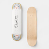 Gepersonaliseerd regenboogskateboard persoonlijk skateboard (Voorkant)