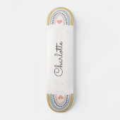 Gepersonaliseerd regenboogskateboard persoonlijk skateboard (Voorkant)