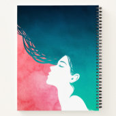 Gepersonaliseerd regressietijdschrift voor vorige notitieboek (Achterkant)