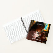 Gepersonaliseerd religieus fotogebedsschrift notitieboek (Binnen)