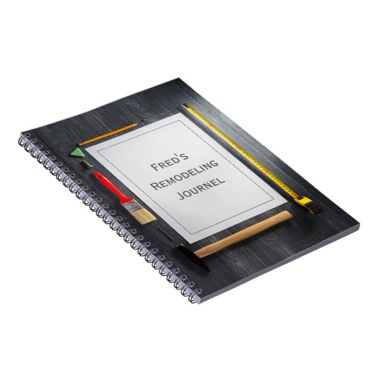 Gepersonaliseerd remodeling Notitieboek (Rechterzijde)