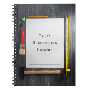 Gepersonaliseerd remodeling Notitieboek