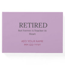 Gepersonaliseerd Retirement Minimalistisch Geheuge