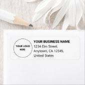 Gepersonaliseerd retour adreslabel: Jouw naam & Lo Etiket (Insitu)