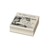 Gepersonaliseerd retouradres, uw huisdier foto rubberstempel (Stempel)