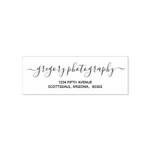 Gepersonaliseerd retouradres voor bedrijf/bedrijf  zelfinktende stempel