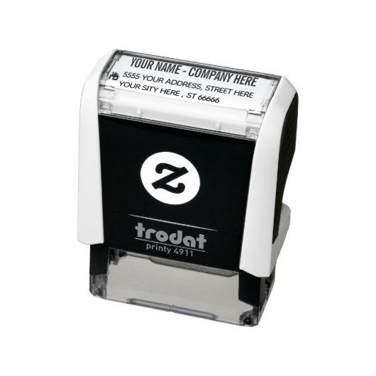 Gepersonaliseerd retouradres Zelfinkkend stempel (Product)