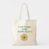 Gepersonaliseerd Retro Lake Tahoe California Beer Tote Bag (Achterkant)