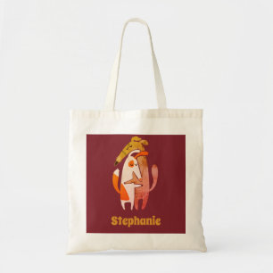 Gepersonaliseerd Retro Podenco Dog en Galgo Tote Bag