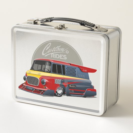 Gepersonaliseerd retro race van concept (Voorkant)