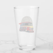 Gepersonaliseerd retro race van concept glas (Achterkant)