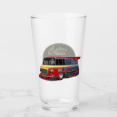 Gepersonaliseerd retro race van concept glas (Voorkant)