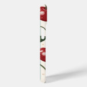 Gepersonaliseerd  retro rode kersenpatroon Case-Mate iPhone case (Achterkant / Rechts)