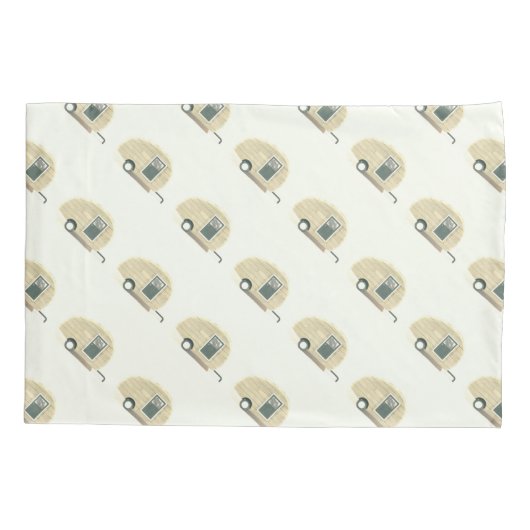 Gepersonaliseerd Retro trapsgewijze camera Kussensloop (Achterkant)