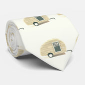 Gepersonaliseerd Retro  trapsgewijze camera Stropdas (Opgerold)