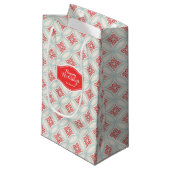 Gepersonaliseerd retro-vakantie Marokkaans cirkelp Klein Cadeauzakje (Voorkant Gekanteld)