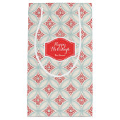 Gepersonaliseerd retro-vakantie Marokkaans cirkelp Klein Cadeauzakje (Voorkant)