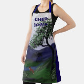 Gepersonaliseerd River Fox-ontwerp, groot Schort (Insitu)