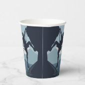 Gepersonaliseerd rockthema Birthday Party Papieren Bekers (Rechts)