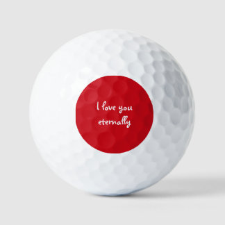 Gepersonaliseerd, Romantisch, Eeuwige Liefde  Golfballen