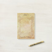 gepersonaliseerd romantisch steampunk sprookje post-it® notes (Op bureau)