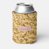 Gepersonaliseerd romig noedelvoedsel blikjeskoeler (Blikje Achterkant)