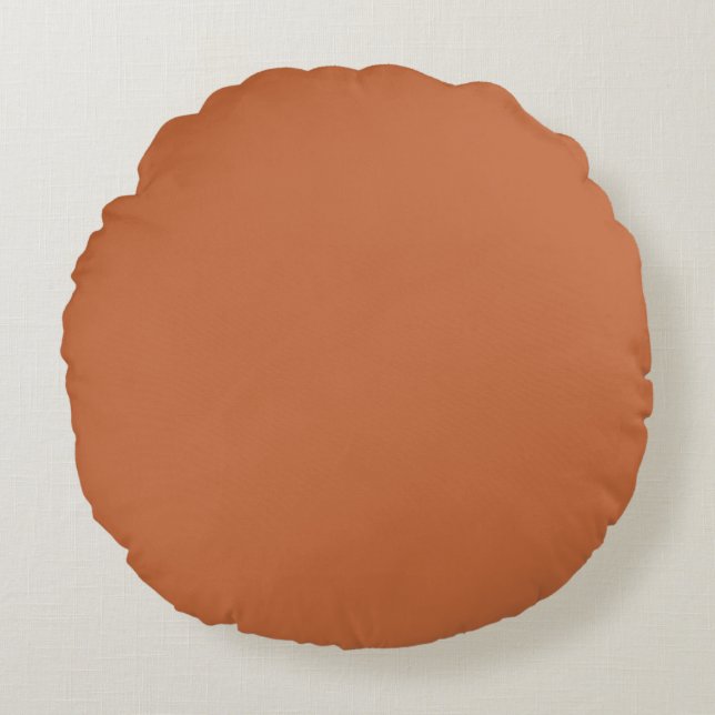 Gepersonaliseerd rond Sierkussen – 16" rond Kussen (Voorkant)