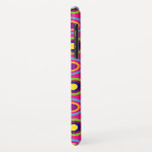 Gepersonaliseerd rondcirkelpatroon Case-Mate iPhone case (Achterkant/links)