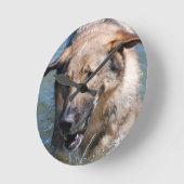  - GEPERSONALISEERD RONDE KLOK (Hoek)