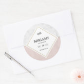 Gepersonaliseerd ronde labels (Envelop)