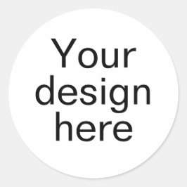 Gepersonaliseerd ronde Stickers