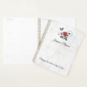 Gepersonaliseerd Roos, inkt en tijdplanner Planner (Display)