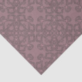 Gepersonaliseerd Roos patroon Tissuepapier (Detail)